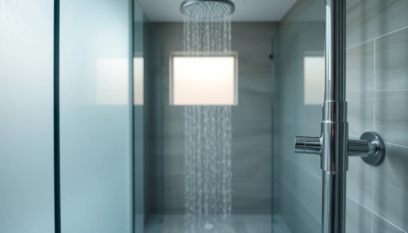 Experience elegant showers with luxurious design features in a modern bathroom setting.