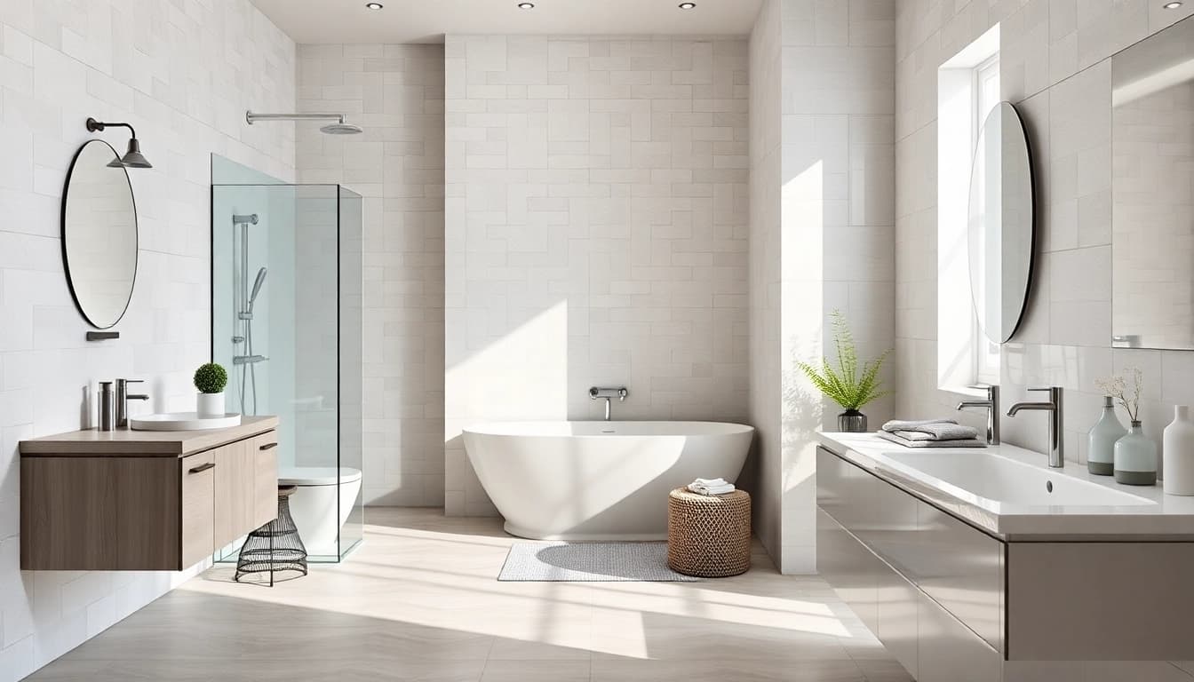 Gestalten Sie Ihr Badezimmer mit sonni sanitär Produkten für modernen Komfort und Stil.