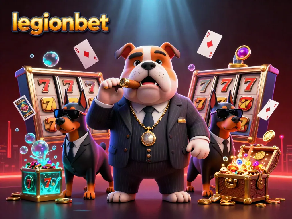 Experience thrilling gaming action with legionbet's vibrant slot machine adventure.