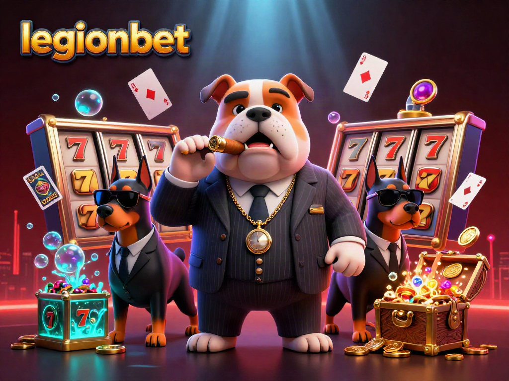 Experience thrilling gaming action with legionbet's vibrant slot machine adventure.