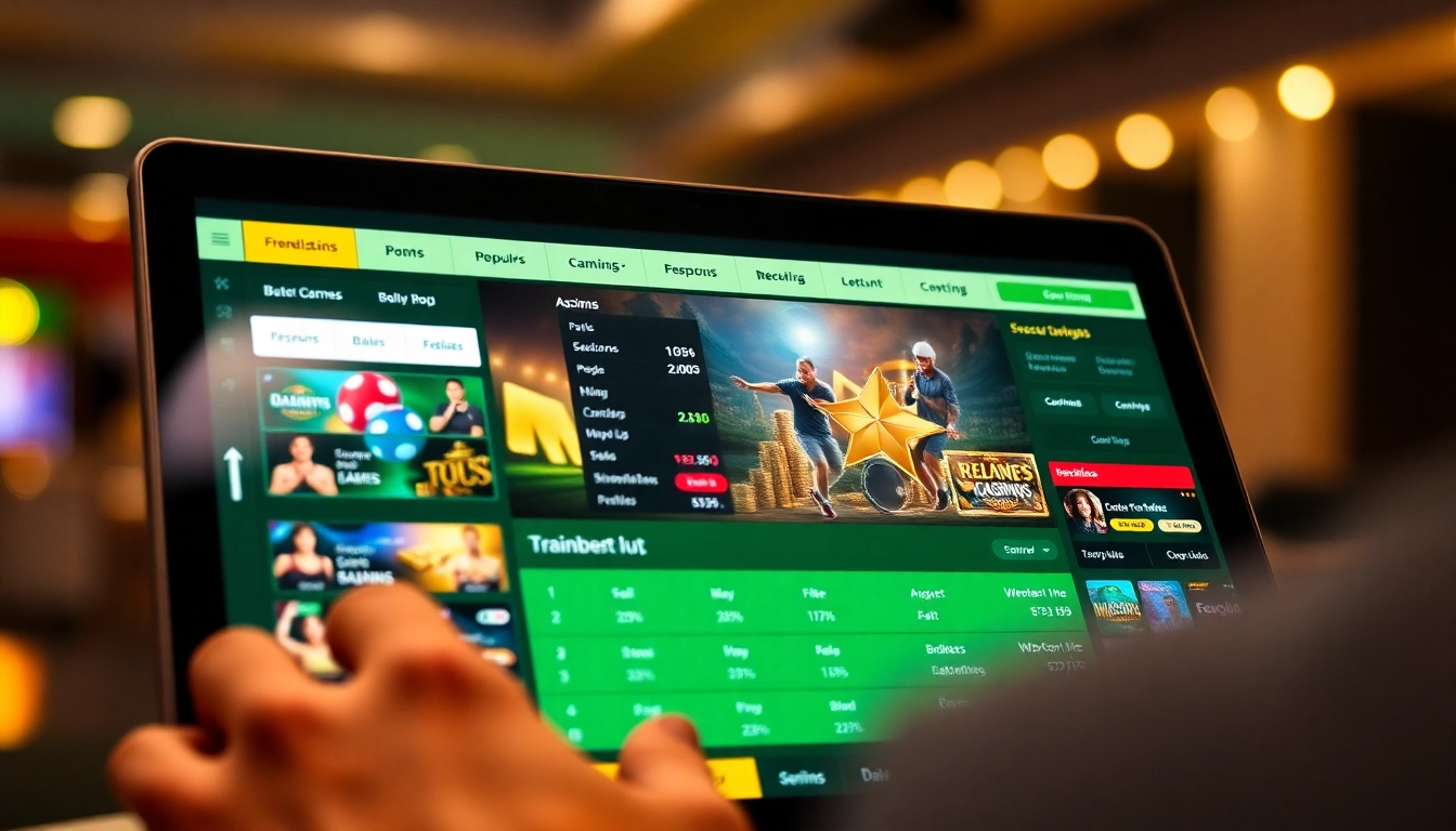 Interactive online betting interface of tk88win.live showcasing popular games.