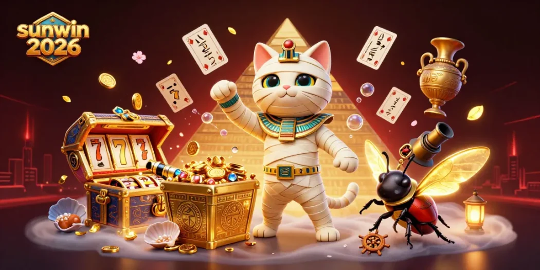Engage with sunwin 2026 and experience thrilling casino activities amidst vibrant 3D characters.